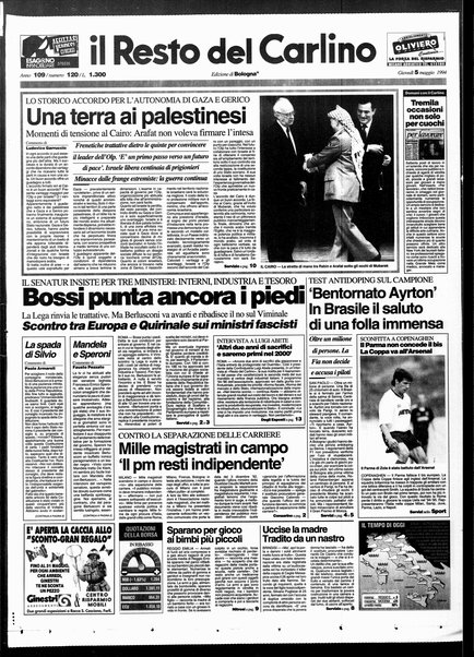 Il Resto del Carlino : giornale dell'Emilia